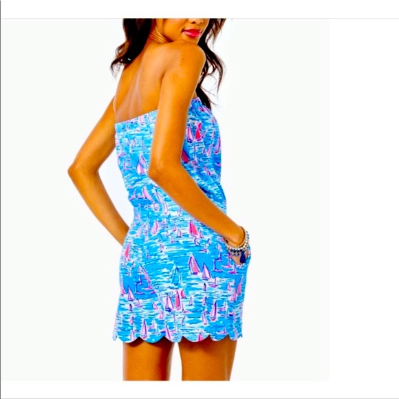 Lilly Pulitzer Jace Romper XL - Picture 2 of 4